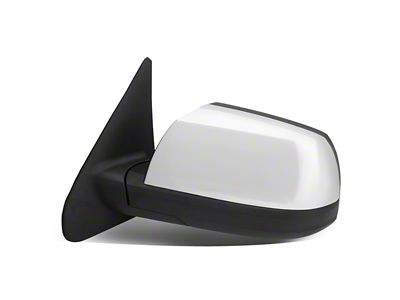 Manual Towing Mirror; Driver Side; Chrome (07-16 Tundra)