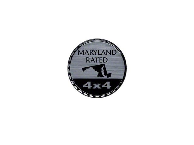 Maryland Rated Badge (Universal; Some Adaptation May Be Required)