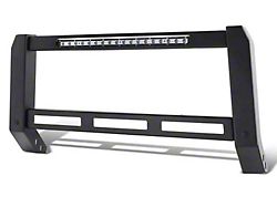 Modular Style Bull Bar with LED Light Bar; Black (07-21 Tundra)