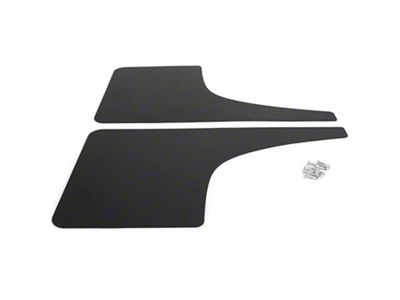 Mud Flaps; Front; Forged Carbon Fiber Vinyl (22-24 Tundra)