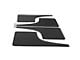 Mud Flaps; Front and Rear; Forged Carbon Fiber Vinyl (14-21 Tundra)