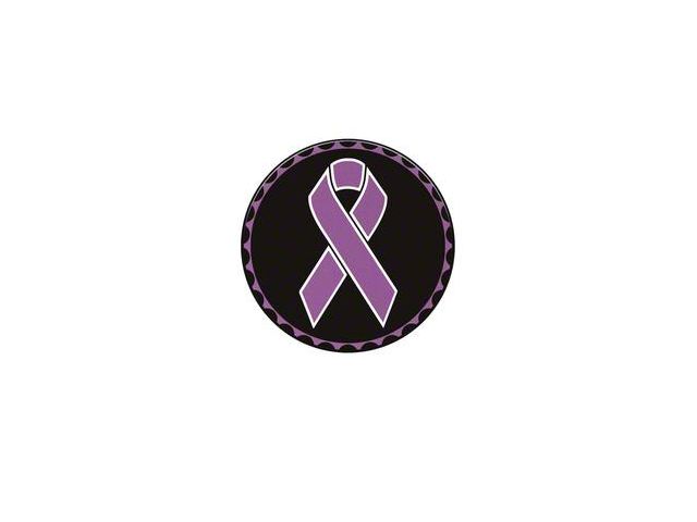 Pancreatic Cancer Ribbon Rated Badge (Universal; Some Adaptation May Be Required)