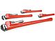 Pipe Wrench Set; 4-Piece Set