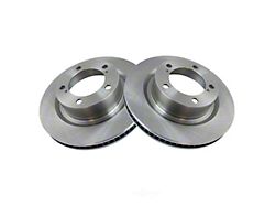 Plain Vented 5-Lug Rotors; Front Pair (07-21 Tundra)