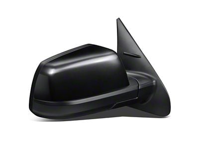 Powered Heated Folding Mirror; Passenger Side; Textured Black (14-21 Tundra)