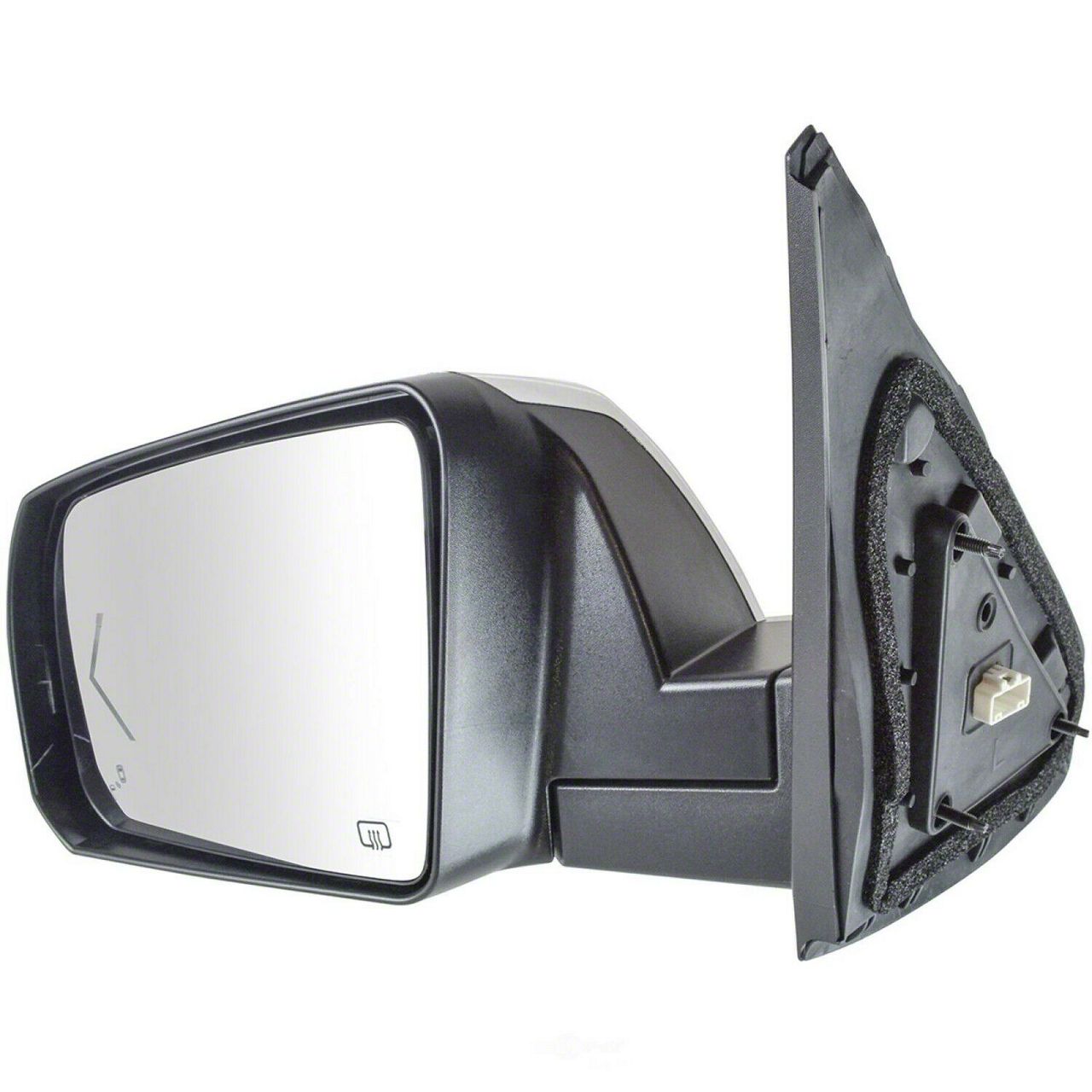 Tundra Powered Heated Memory Mirror; Chrome; Driver Side (14-18 Tundra ...