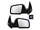 Powered Heated Mirrors with Turn Signals; Chrome (07-13 Tundra)