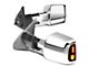 Powered Heated Towing Mirrors with Smoked Turn Signals; Chrome (07-16 Tundra)