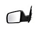 Powered Manual Folding Mirror; Paint to Match Black; Driver Side (07-13 Tundra)