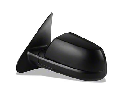 Powered Non-Heated Mirror; Driver Side; Textured Black (07-13 Tundra)