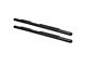 Premier 4 Oval Nerf Side Step Bars with Mounting Kit; Black (07-21 Tundra Double Cab)
