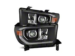 PRO-Series G2 Projector Headlights; Black Housing; Clear Lens (07-13 Tundra w/o Level Adjuster)