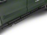 Go Rhino RB20 Slim Running Boards; Textured Black (22-24 Tundra CrewMax)