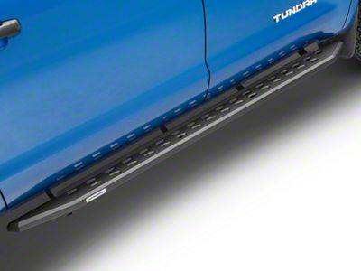 Go Rhino RB20 Slim Running Boards; Textured Black (07-21 Tundra CrewMax)