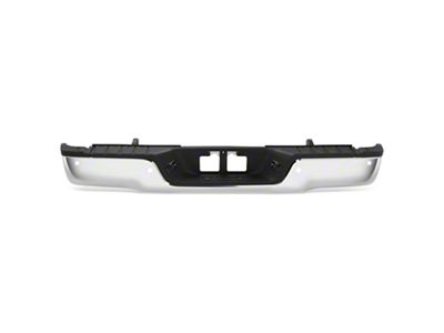 Rear Bumper with Backup Sensor Holes; Chrome (07-13 Tundra w/o Rock Warrior Package)