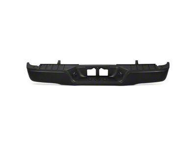 Rear Bumper without Backup Sensor Holes; Black (07-13 Tundra w/ Rock Warrior Package)