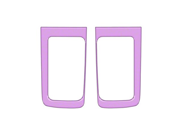 Rear Door Handle Accent Trim; Lavender Purple (14-21 Tundra Double Cab)