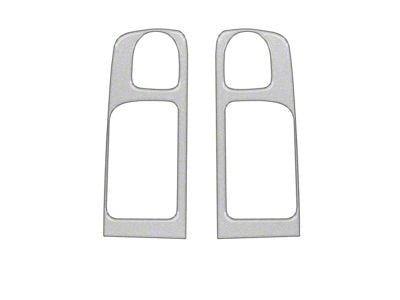 Rear Door Handle Accent Trim; Silver Sky Metallic (14-21 Tundra CrewMax)