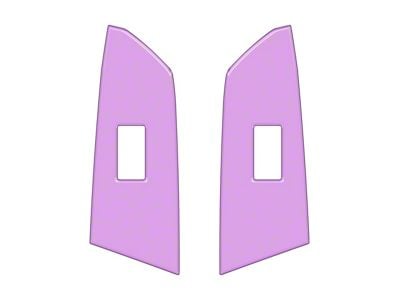 Rear Door Switch Panel Accent Trim; Lavender Purple (14-21 Tundra CrewMax)