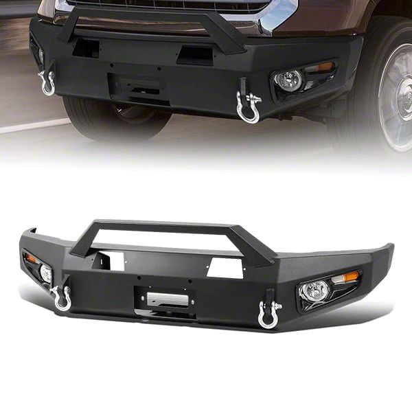 Tundra Rock Crawler Winch Front Bumper with Fog Lights (14-21 Tundra ...