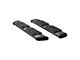 Regal 7-Inch Oval Side Step Bars without Mounting Brackets; Textured Black (07-21 Tundra Double Cab)