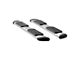Regal 7-Inch Oval Side Step Bars without Mounting Brackets; Polished Stainless (07-21 Tundra CrewMax)
