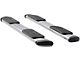 Regal 7-Inch Wheel-to-Wheel Oval Side Step Bars; Polished Stainless (07-17 Tundra Regular Cab w/ 8-Foot Bed)