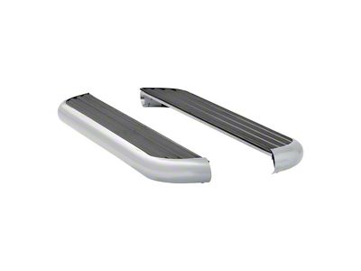 MegaStep 6.50-Inch Running Boards without Mounting Brackets; Polished Stainless (07-17 Tundra Regular Cab)