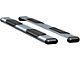 O-Mega II 6-Inch Oval Side Step Bars; Silver (07-14 Tundra Regular Cab w/ 6-1/2-Foot Bed)