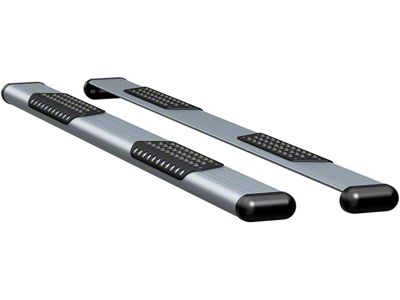 O-Mega II 6-Inch Oval Side Step Bars; Silver (07-21 Tundra CrewMax)