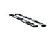 O-Mega II 6-Inch Wheel-to-Wheel Oval Side Step Bars; Silver (07-21 Tundra Double Cab w/ 8-Foot Bed)