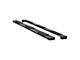 O-Mega II 6-Inch Wheel-to-Wheel Oval Side Step Bars without Mounting Brackets; Textured Black (07-21 Tundra Double Cab w/ 8-Foot Bed)