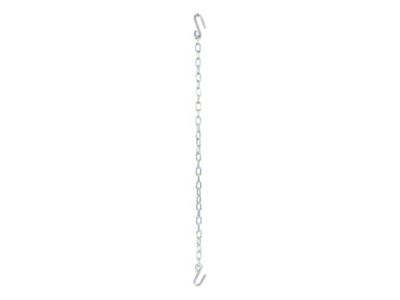 Safety Chain with Two S-Hooks; 48-Inch; 5,000 lb.