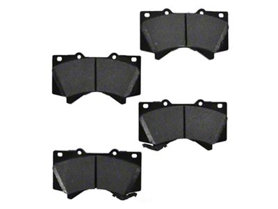 Semi-Metallic Brake Pads; Front Pair (07-21 Tundra)