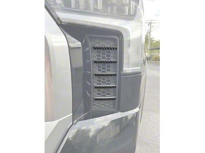 Side Air Intake Line Accent Trim; Blueprint (22-25 Tundra)