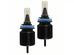 Single-Beam LED Fog Light Bulbs; H11 (14-21 Tundra