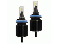 Single-Beam LED Headlight Bulbs; Low Beam; H11 (07-13 Tundra)