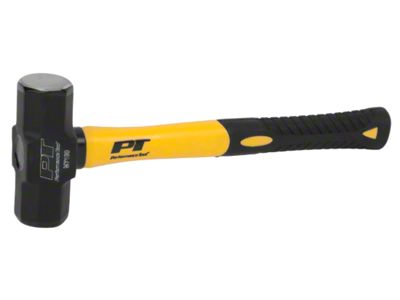 Sledge Hammer with Fiberglass Handle; 3-Pound Capacity