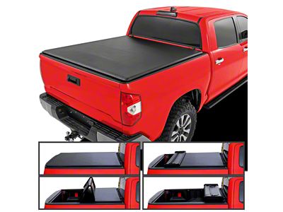 Soft Quad-Fold Tonneau Cover (07-21 Tundra w/ 5-1/2-Foot Bed)