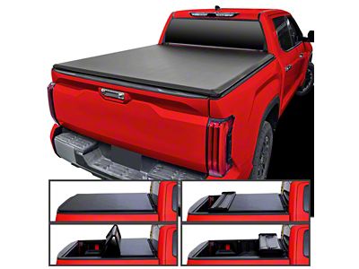 Soft Quad-Fold Tonneau Cover (22-24 Tundra w/ 5-1/2-Foot Bed)