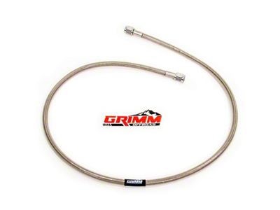 Stainless Steel Braided Air Hose; 40-Inch