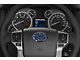 Steering Wheel Emblem Inserts; Blazing Blue (07-21 Tundra)