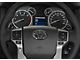 Steering Wheel Emblem Inserts; Domed Carbon Fiber (07-21 Tundra)