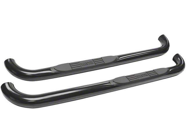 E-Series 3-Inch Nerf Side Step Bars; Black (07-17 Tundra Regular Cab)