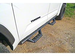 STX Drop Side Step Bars; Black (22-24 Tundra CrewMax)