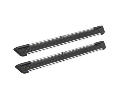 Sure-Grip Running Boards; Brushed Aluminum (07-21 Tundra Double Cab)