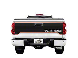Tailgate Graphic; Matte Black with Gloss Black Outline (14-21 Tundra)
