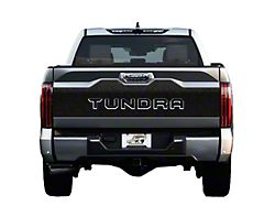 Tailgate Graphic; Matte Black with Golden Yellow Outline (22-24 Tundra)