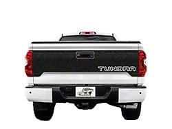 Tailgate Graphic; Matte Black with Golden Yellow Outline (14-21 Tundra)