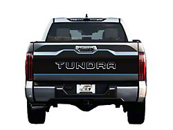 Tailgate Graphic; Matte Black with Gray Outline (22-24 Tundra)